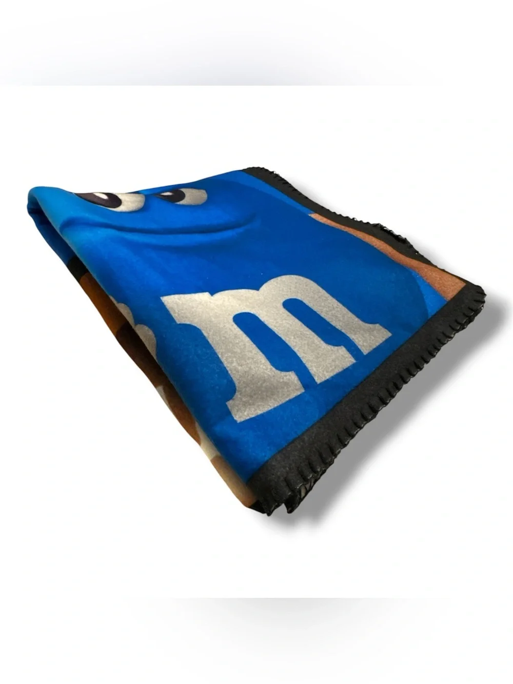 M&M's World Multi-Colored Candy Fleece Throw Blanket 50x60 Inches
